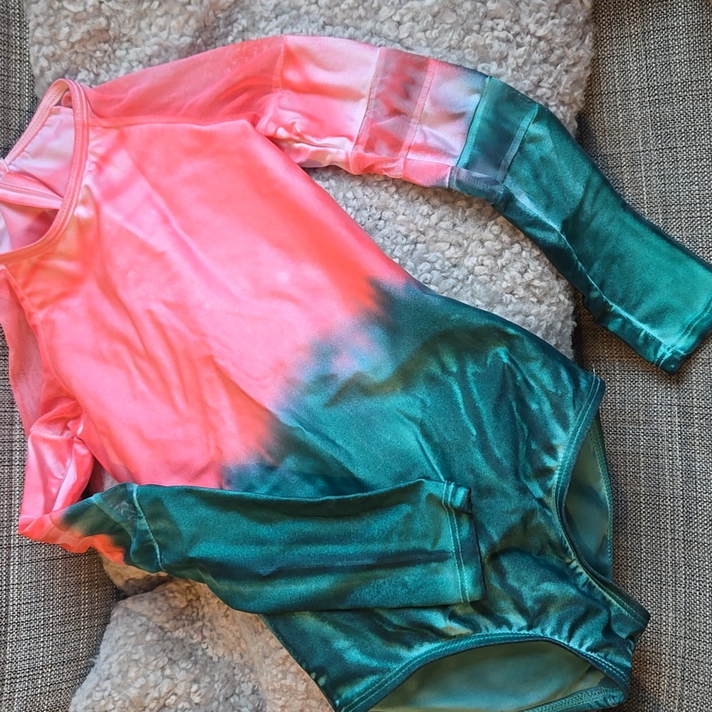 Watercolor child's leotard